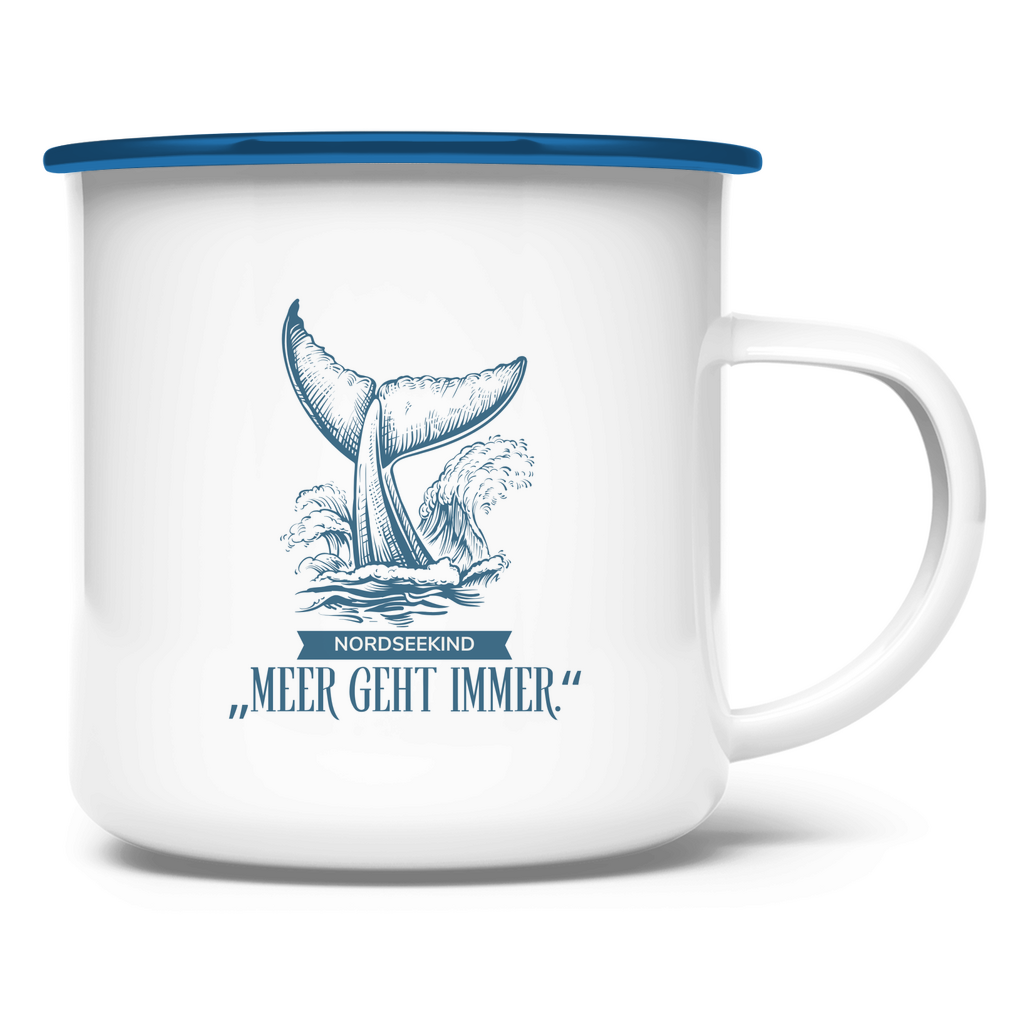Nordseekind / Emaille-Tasse
